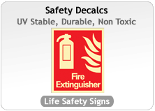 Fire Safety Decals