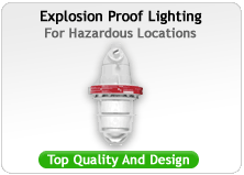 LED Explosion Proof Class 1 Div 2 Light Fixtures