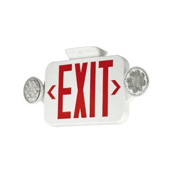 Remote Capable Exit Sign with Low Voltage Remote Lamps – Exit Sign ...