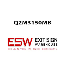 Q2M3150MB Square D 3 Pole 150 Amperage Circuit Breaker Reconditioned