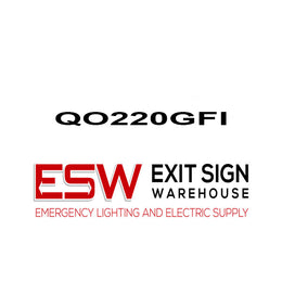 QO220GFI - Square D - 20 Amperage  GFCI Circuit Breaker