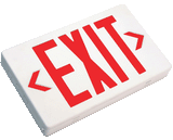 Self Diagnostic Exit Signs - Battery 