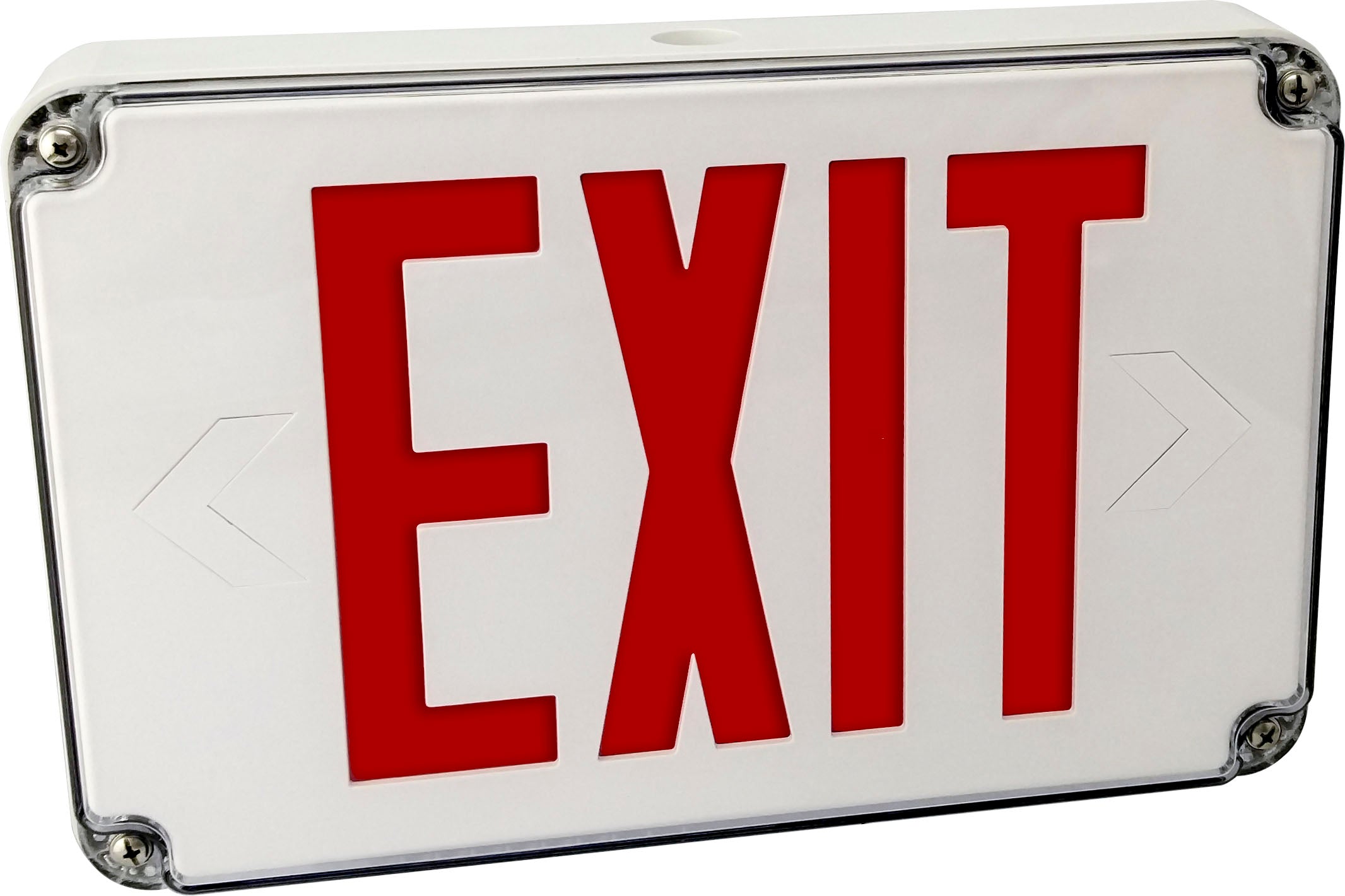 Weatherproof and robust emergency safety light & exit sign - Atlantic